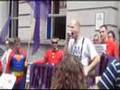 Court room evacuated in F4J protest. 13 June 2008