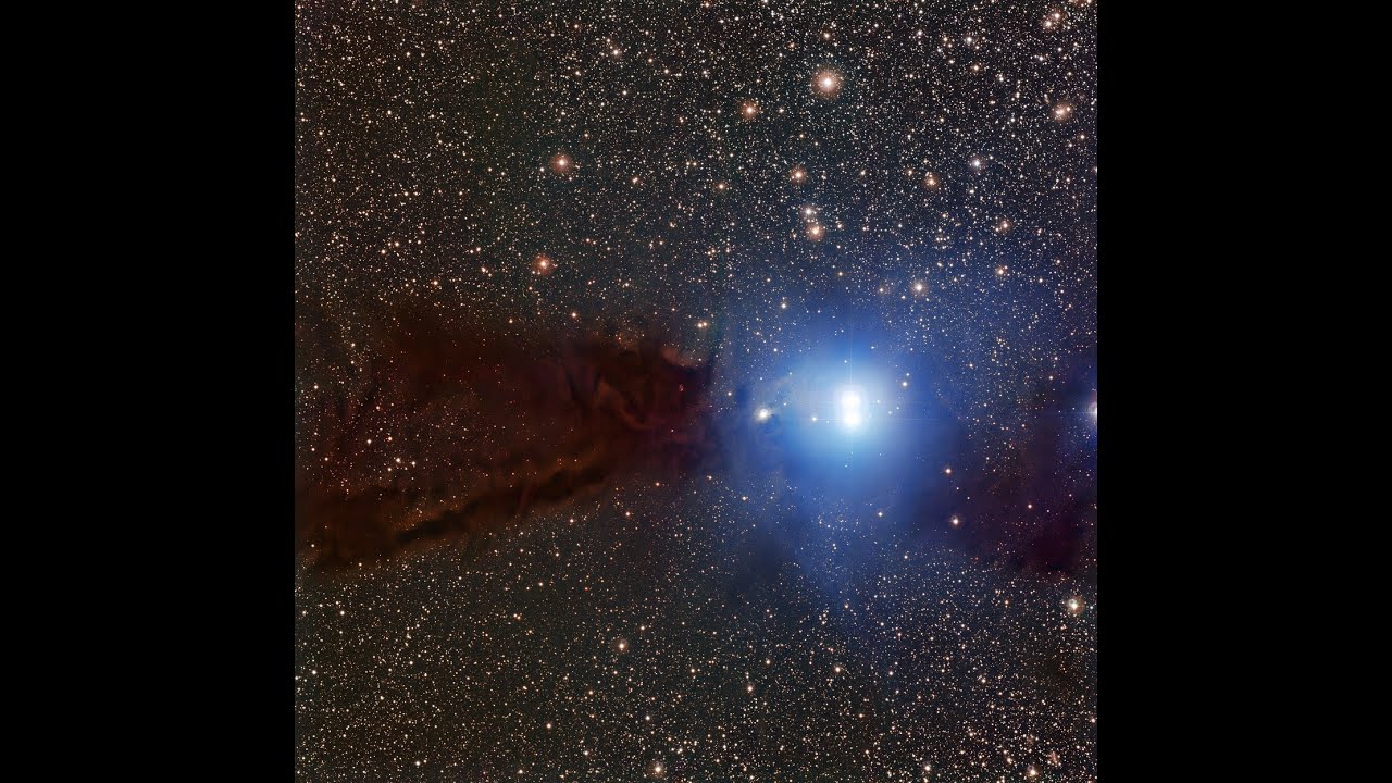ESO's The Lupus 3 dark cloud and associated hot young stars, STYX AI