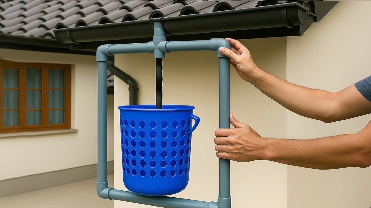 Few people know about this great invention!Free recycling idea from PVC pipes and empty bottles