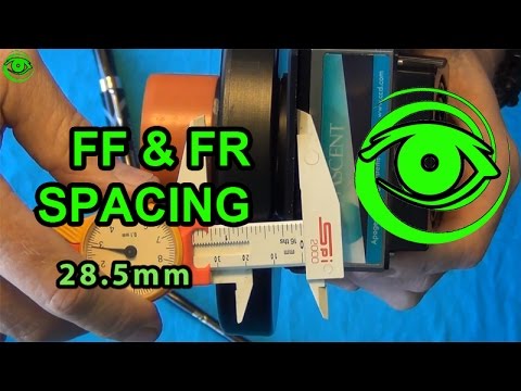 how to measure f spacing