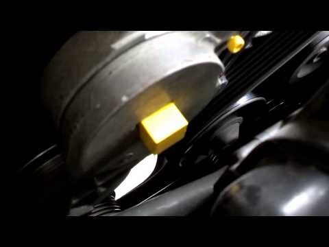 how to replace serpentine belt volvo xc90