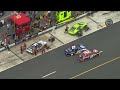 NASCAR Brad Keselowski near miss on pit road Pocono 2013