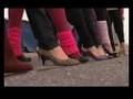 Pink And Purple Ball Stiletto Race