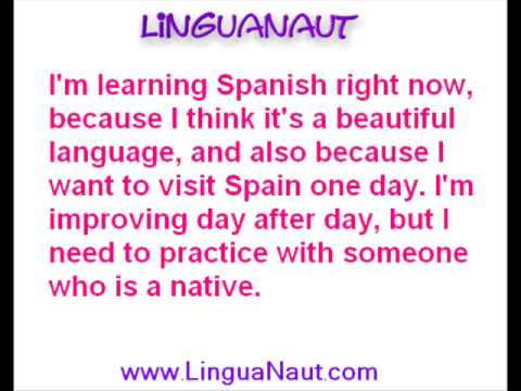 Learn English, introduce yourself (with text in English) - YouTube
