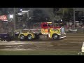1 Joe Hoffa Class Act 1977 Peterbilt FP/318.69 2 Richard Scott Silver Bullet I 1986 Mack FP/311.66 3 Jeremy Walker Double Down 2007 Peterbilt FP/303.81 4 JR Collins Buckeye Bulldog 1984 Mack 319.03 5 Dick Bonner Killer 1985 Mack Superliner 319 6 Joe Giulitto Sneaky Pete 1978 Peterbilt 315.6 7 Gregory Dean Bad Dog 1989 Mack 308.79 8 Jack Kielmeyer Jacked Up 2006 Peterbilt 306.87 9 Larry Carey Dodge Fever 1972 Dodge 302.92 10 Barbee Cox Demo Dog 1988 Mack 302.08 11 Jeremy Walker Two of A Kind 2010 Peterbilt 285.39 12 Tim Carter Poor Boys' Mutt 1982 Mack 284.66 13 Ray Aitken Just Passin' Thru 1980 Kenworth 280.76 14 Dale Francis Silver Bullet II 1986 Mack 277.32 15 Kendra Rogers Unleashed 1976 Mack R Model 255.43 16 Dan Adams Some Assembly Required 1986 Mack 250.5 17 Rob Rogers Unpredictable 1986 Mack R Model 75.62