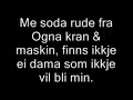 Sibbe- Taunoss (tekstet)