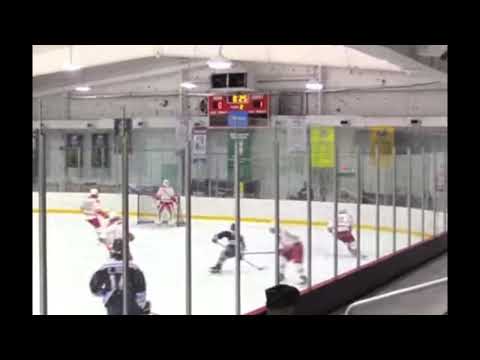 No Mierz #29 white Norwich Hockey Club breakaway saves