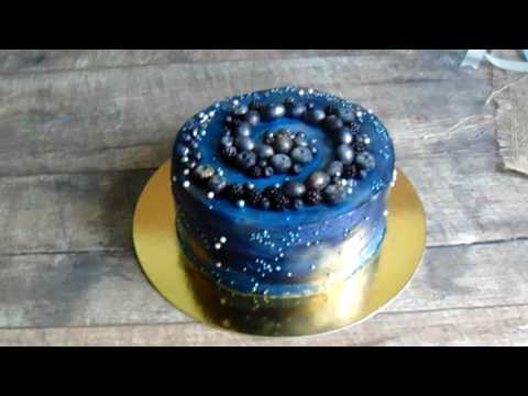 Как сделать космос торт 322