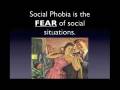 Social Phobia Symptoms
