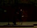 Sharon Isbin plays Barrios during Black out. Sharon Isbin plays Barrios during Black out.