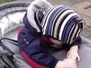 Christian i barnevogn