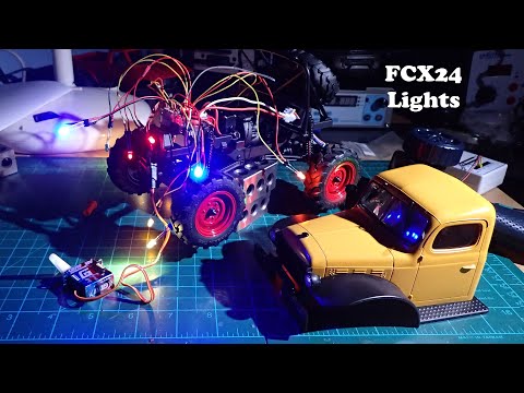 FCX24 board and lightcontroller functions