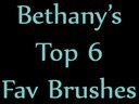 Update video and tag with 6 favorite brushes