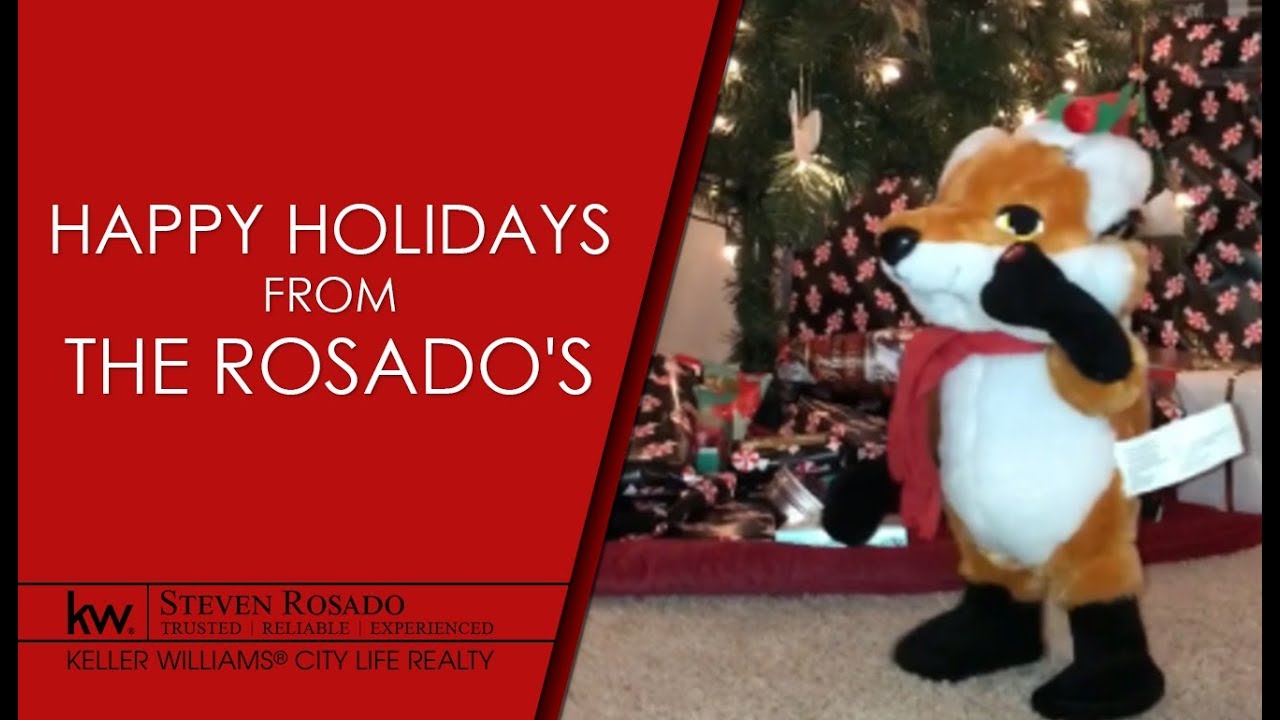 Happy Holidays From the Rosado's