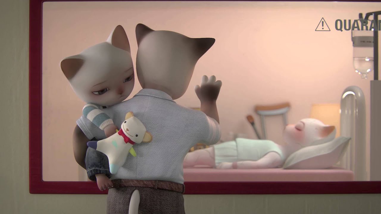 Trois Petits Chats 3D Animated Short Film