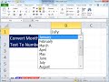 Excel Magic Trick 858: Convert Month As Text To Number January = 1, February = 2, Etc.