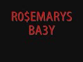 ROSEMARYS BABY: I Bet You Look Good On The Dancefloor ROSEMARYS BABY: I Bet You Look Good On The Dancefloor