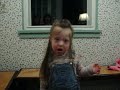 Down syndrome:&nbsp;Down Syndrome 3 year old girl singing the USA National Anthem