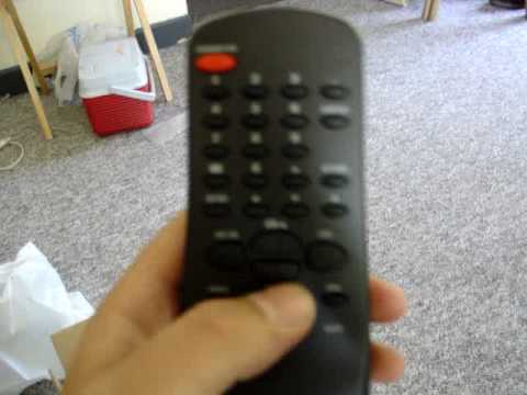 how to turn on magnavox tb110mw9 without remote