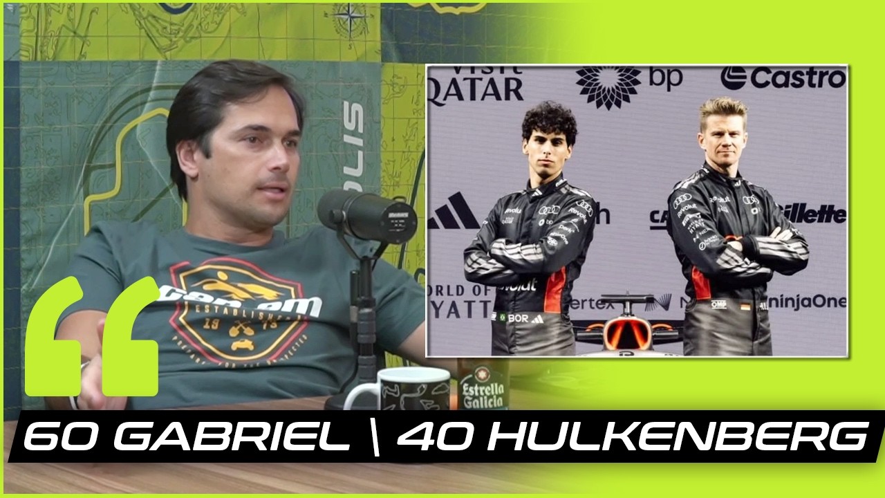 AUDI NA FÓRMULA 1: A BATALHA DE BORTOLETO VS. HULKENBERG? #pelaspistaspodcast #cortes #f1