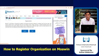 How to Register Organization on Moawin.pk