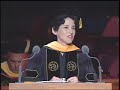 New Purdue president speaks during summer commencement