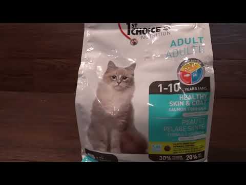1ST CHOICE CAT ADULT HEALTHY SKIN & COAT SALMON 2.72kg 4bags/outer 