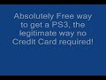 free ps3 no credit card!!!!!!!!!!!