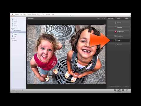 how to adjust photo size in iphoto