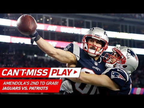 Video: Amendola's Two INSANE Catches Give Pats Go-Ahead TD! | Can't-Miss Play | AFC Championship HLs