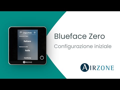 Blueface Zero - Configurazione iniziale