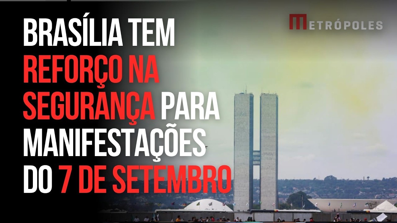 Secretário diz que 7/9 tem maior efetivo policial já destinado a evento em Brasília