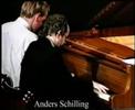 at the concert happy jazz happening in visby april 1992 there were many happy jazz meetings and here you can see an listen to two multi-instrumentalists ulf johansson werre and anders schilling