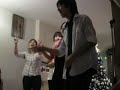 Kenneth, Debu, Hisa y Mabi interpretando Winding Road en Lonche Navideño Chikarense