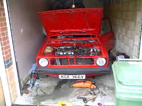 how to rebuild a mk1 golf engine