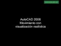autocad 2008 en movimiento