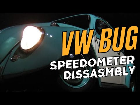 how to repair vw beetle speedometer