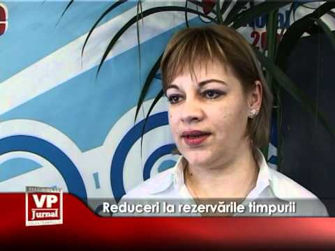 Reduceri la rezervarile timpurii