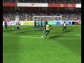 Fifa 09 wierd free kick