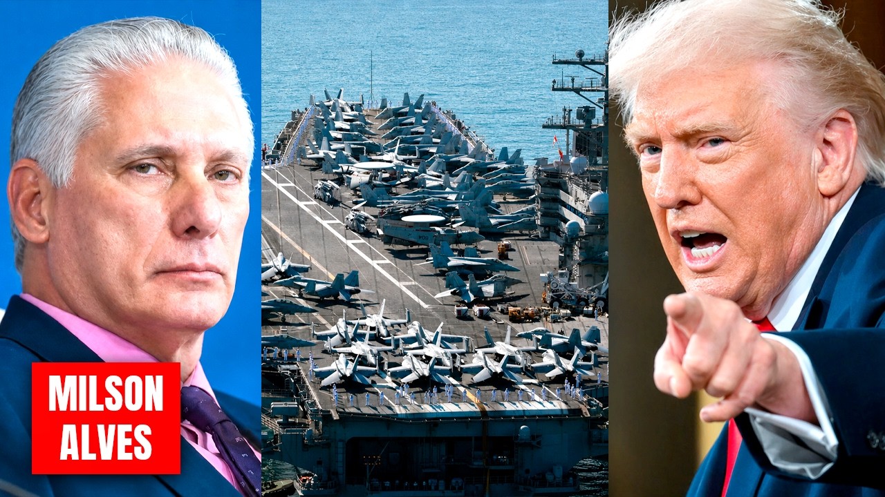 ÚLTIMAS: Trump acaba de enviar porta-aviões à COSTA de CUBA