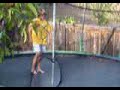Sexy Beast On Trampoline