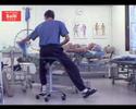 Salli Saddle Chair in physiotherapy