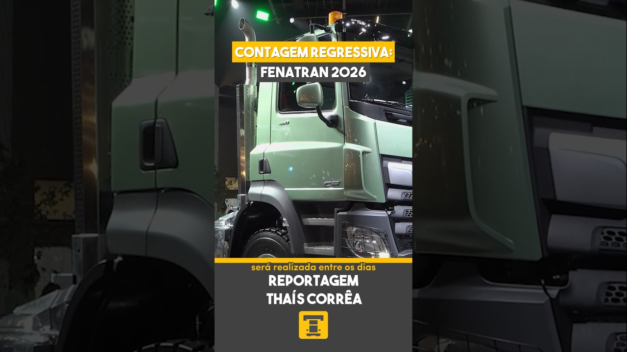 Contagem regressiva: Fenatran 2026