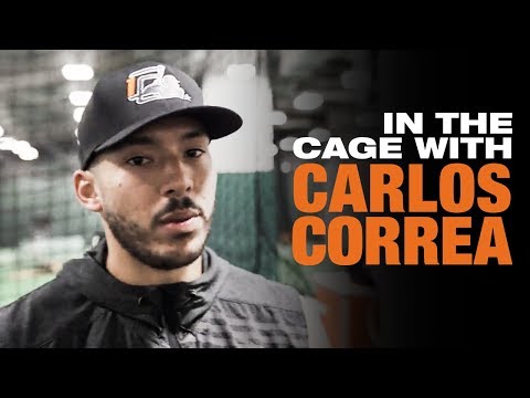 Video: Hitting with Carlos Correa as he trains HARD for 2019