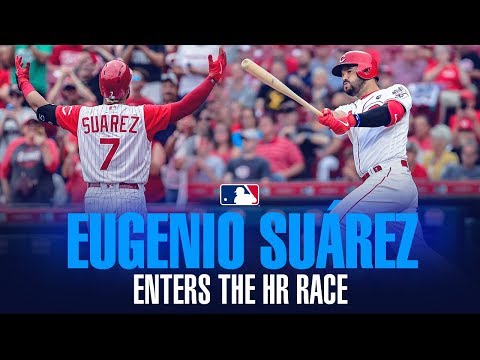 Video: Eugenio Suárez - Reds slugger SNEAKS into HR Race, chases 50 home runs