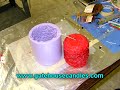 Demolding Pillar Candle From Silicone Molds Demolding Pillar Candle From Silicone Molds