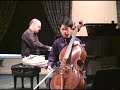 Nathan Chan, cellist, plays Elegy by Ian Venables