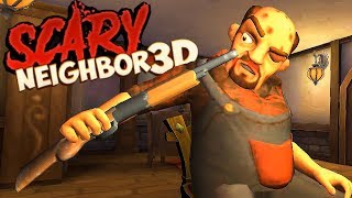 НУ ГОВОРИЛИ ЖЕ - НИКОГДА ТАК НЕ ДЕЛАЙ. СОСЕДУ КОНЕЦ!? SCARY NEIGHBOR 3D СТРАШНЫЙ ПРИВЕТ СОСЕД