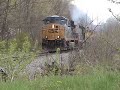 CSX Detour Train on Shortline NYS&W