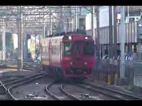 JR九州　キハ185系　特急くまがわ【熊本駅入線】